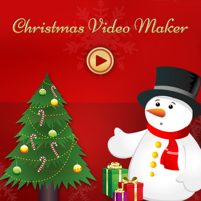 Christmas photo maker free