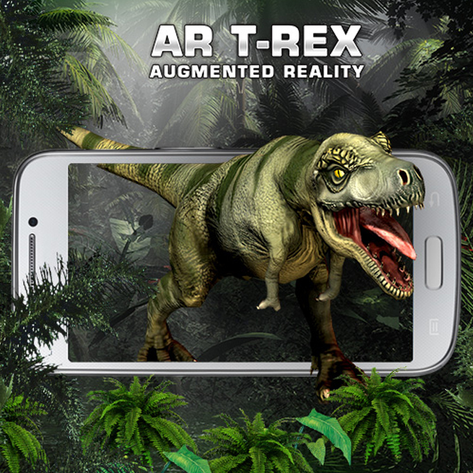 Mobile Augmented Reality TRex Lightdigit Limited